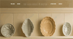Desktop Screenshot of highhousebruton.co.uk